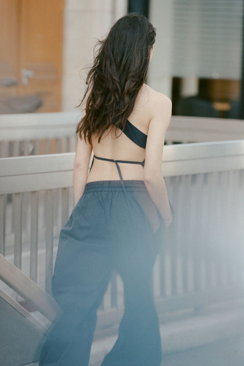Everyday Drawstring Pants - Dark Ink