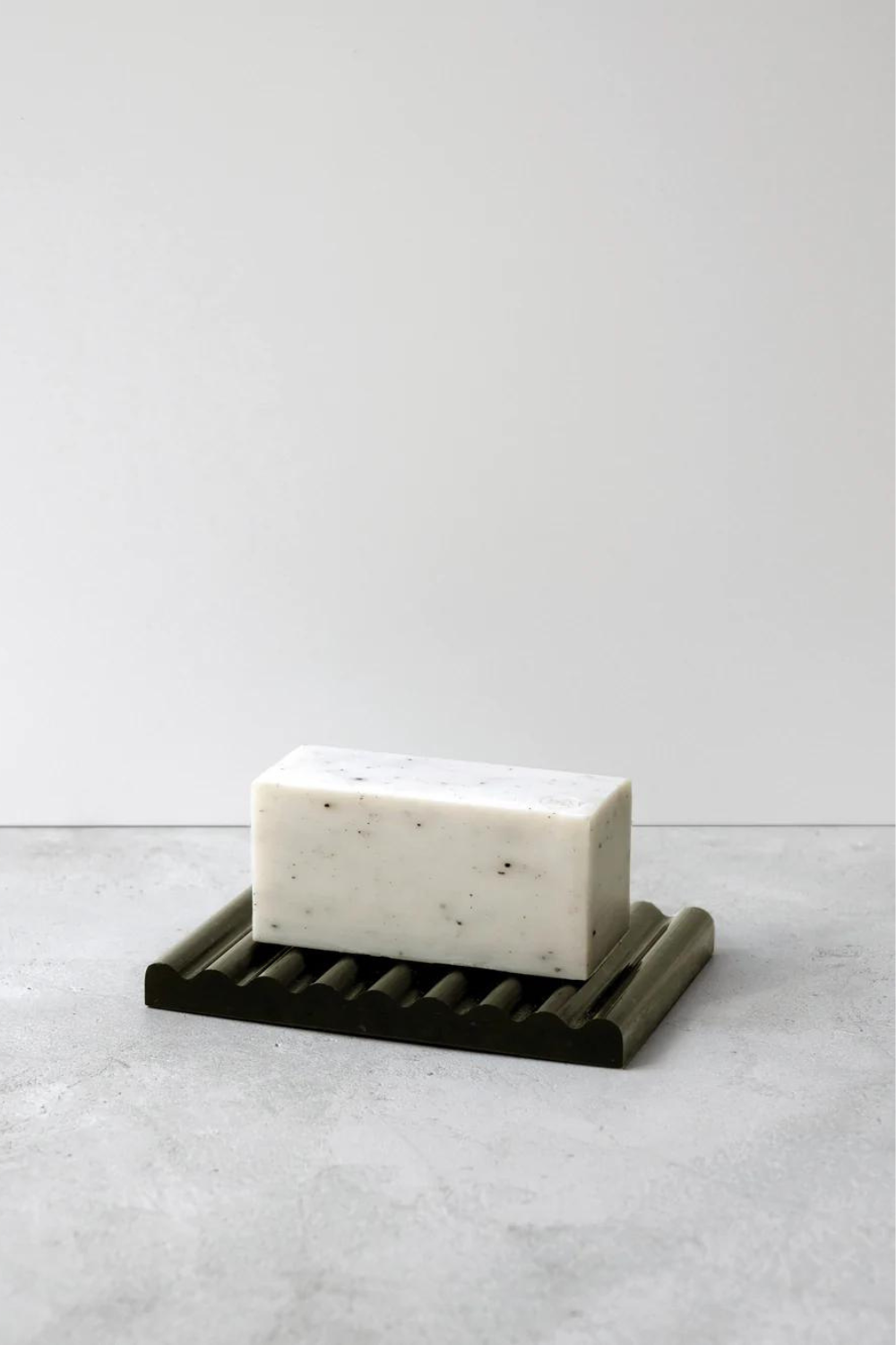 Black Marquina Marble Soap Dish - By Binu Binu