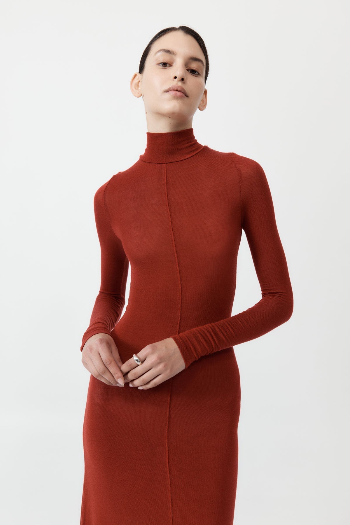 Jersey Maxi Dress - Rouge