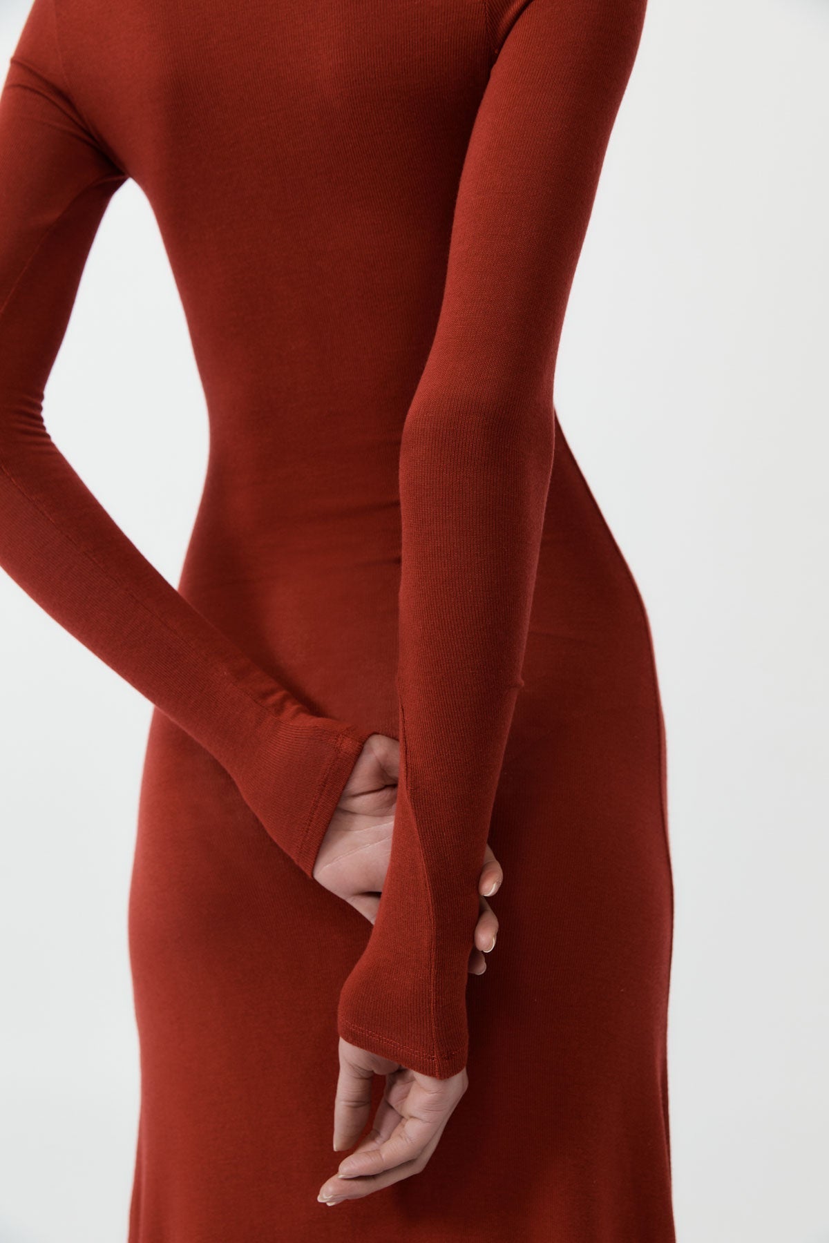 Jersey Maxi Dress - Rouge