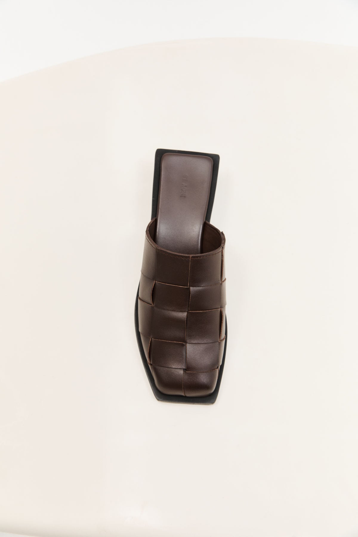 Woven Mules - Chocolate