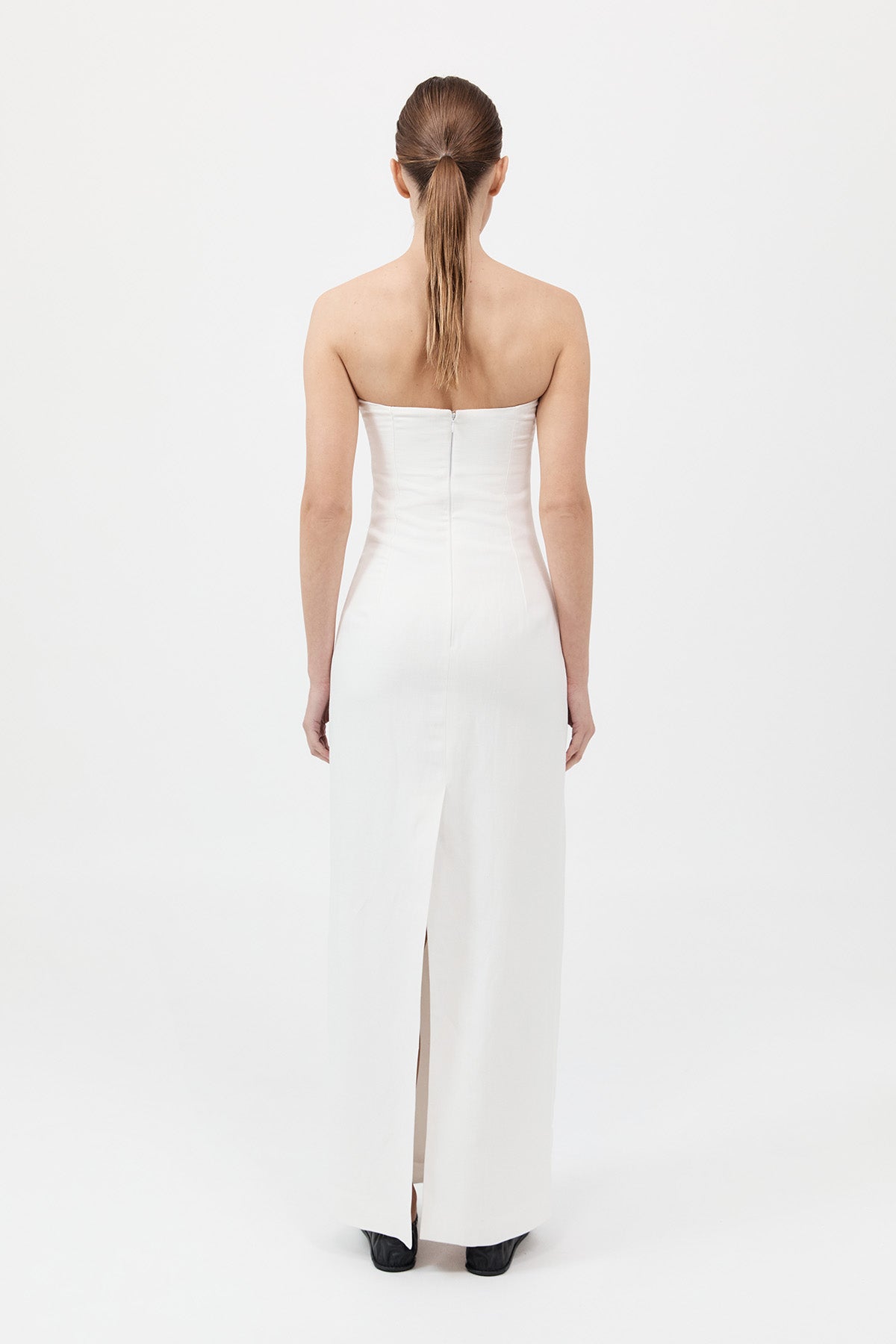 Column Dress - Salt