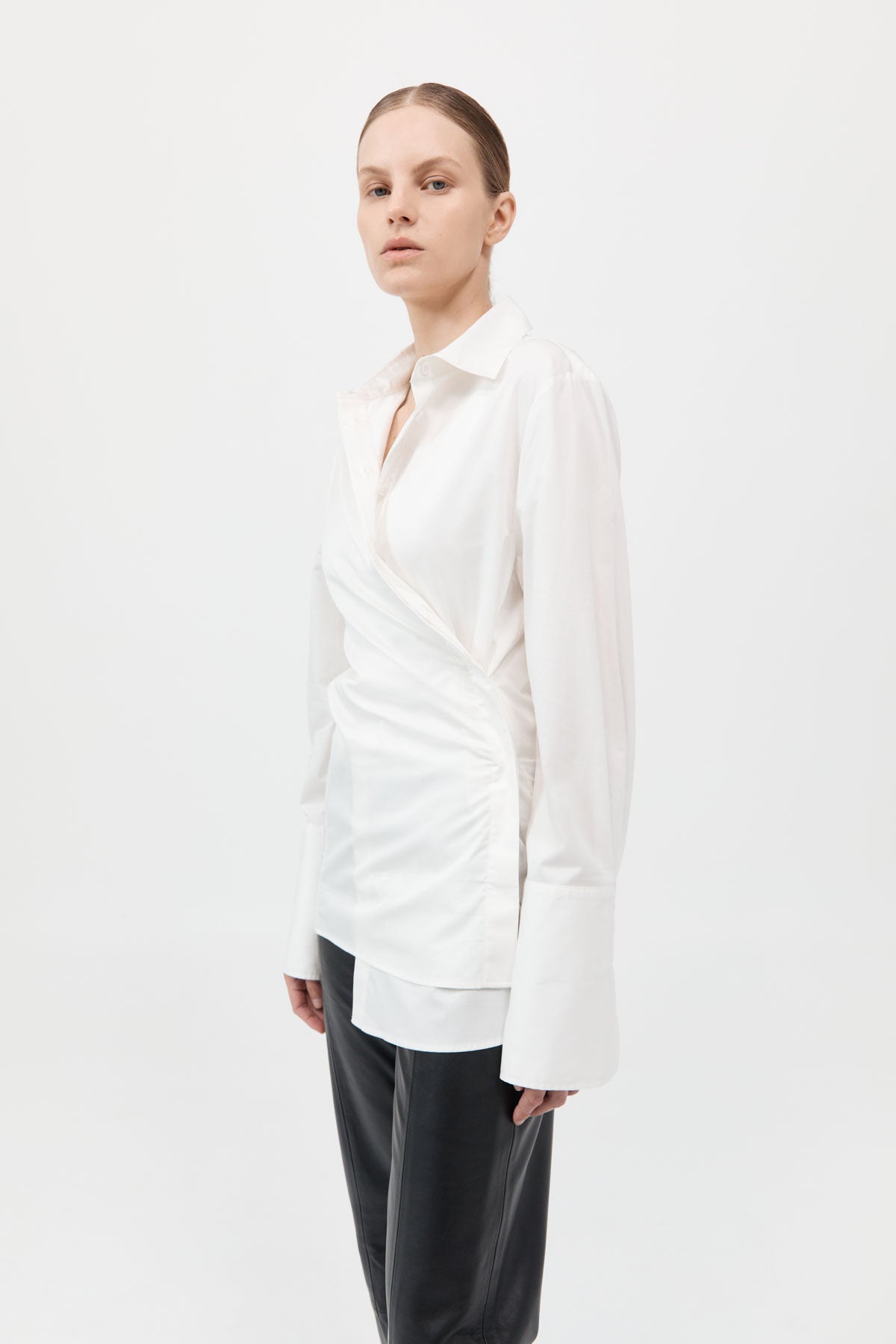 Wrap Shirt - White