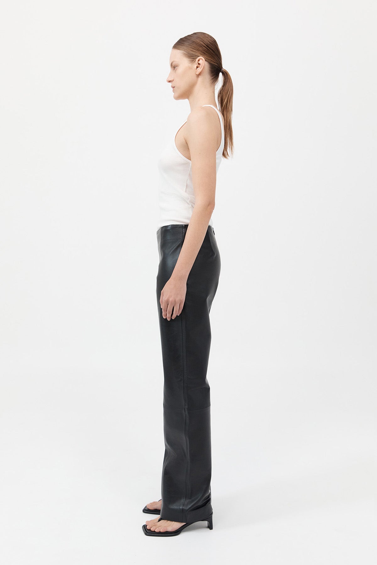 Leather Pants - Black