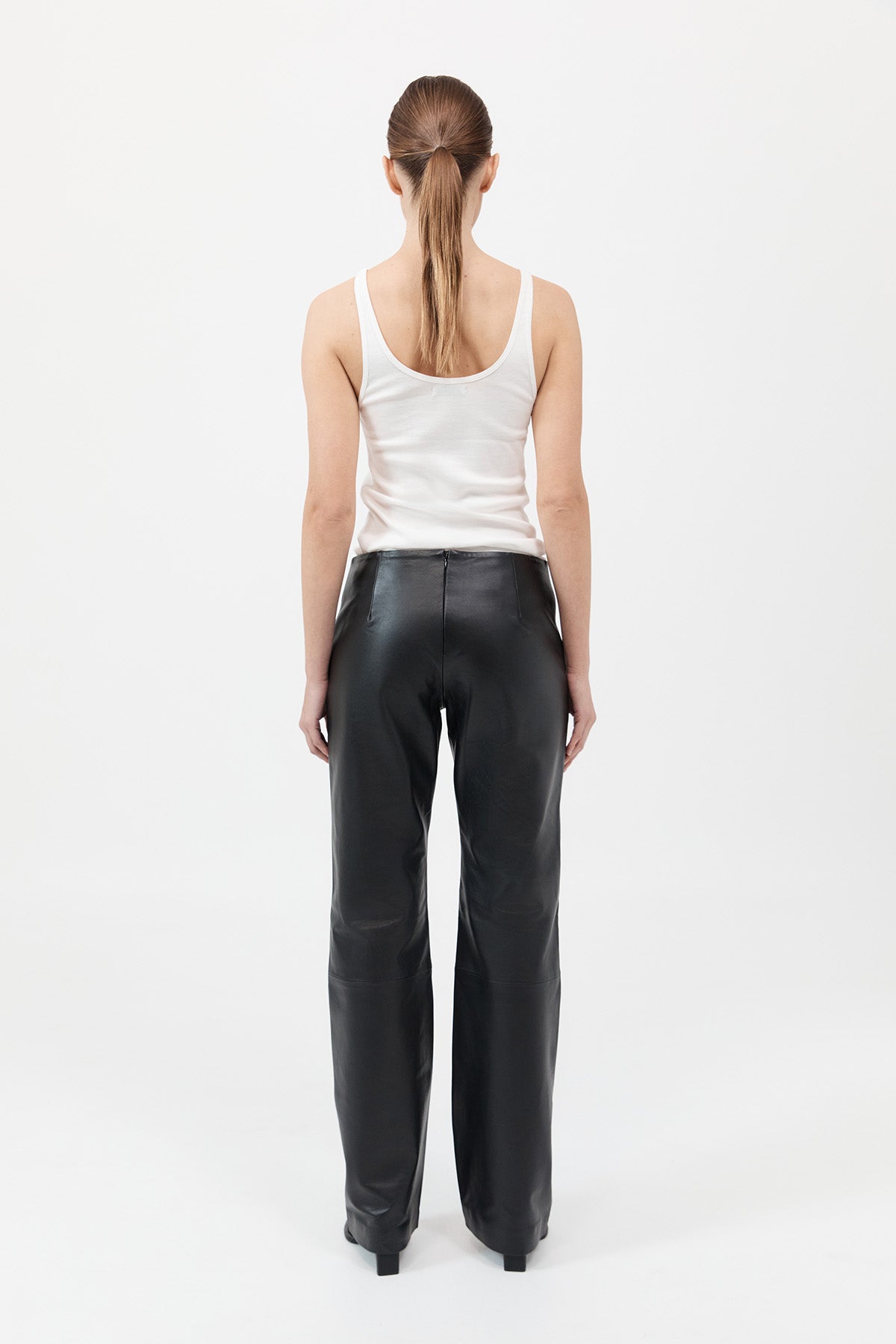 Leather Pants - Black