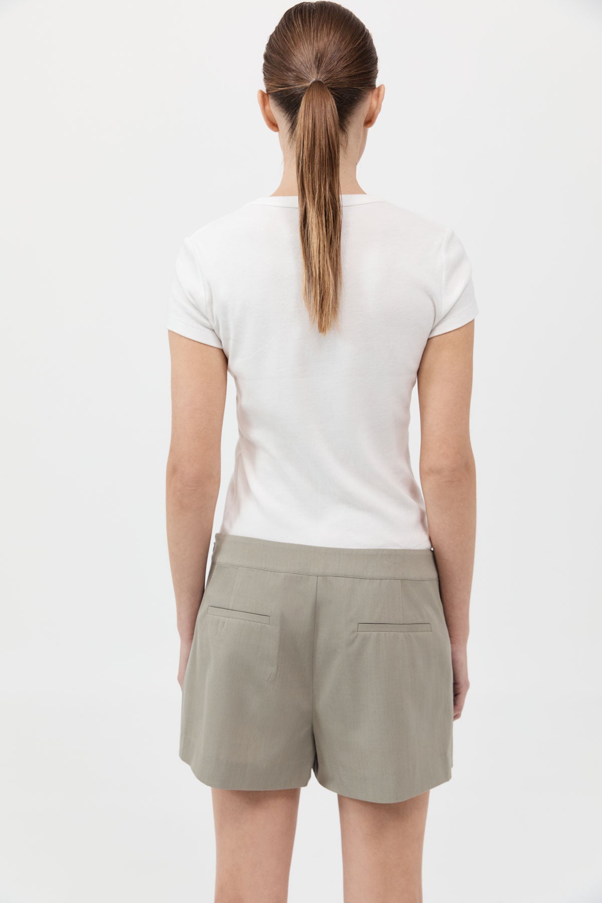 Wrap Short - Moss Grey