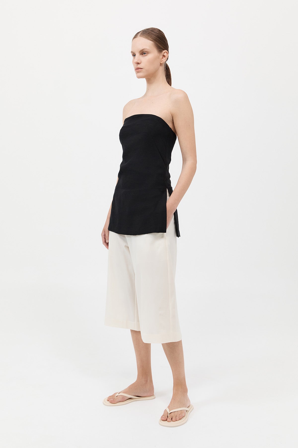 Column Tunic - Black