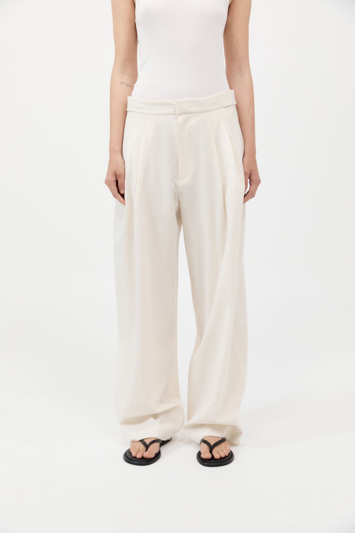 Adjustable Pants - Milk