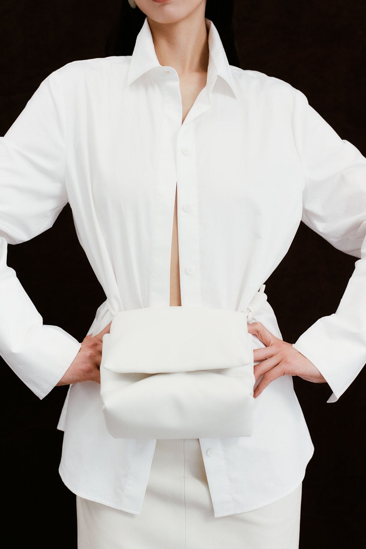Wrap Shirt - White
