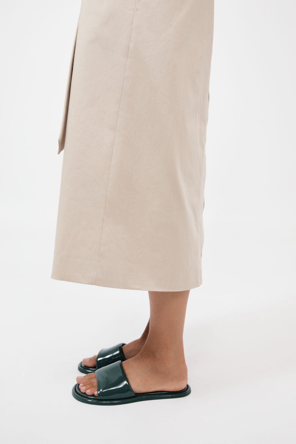 Soft Slipper - Patent Deep Green