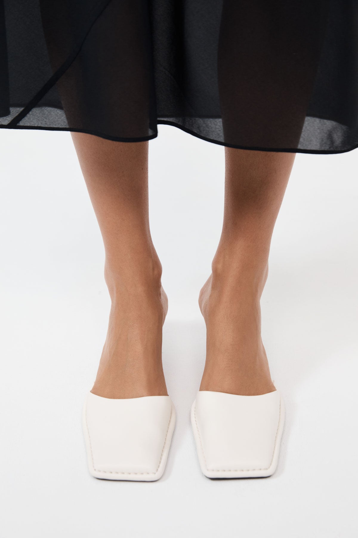 Soft Square Toe Heel - Tofu