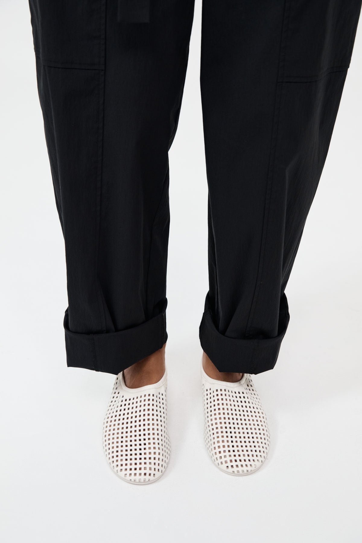Perforated Ballet Flat - Tofu