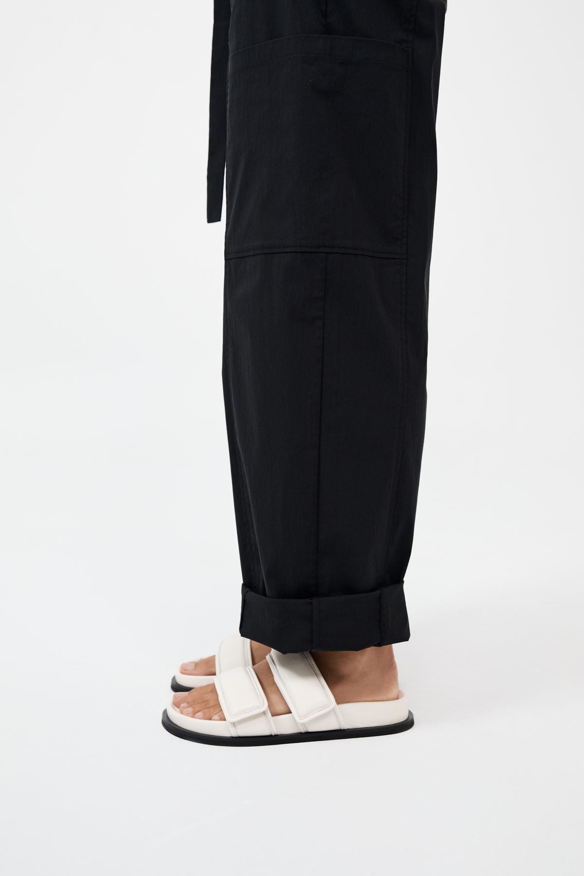 Quilted Leather Slide - Tofu