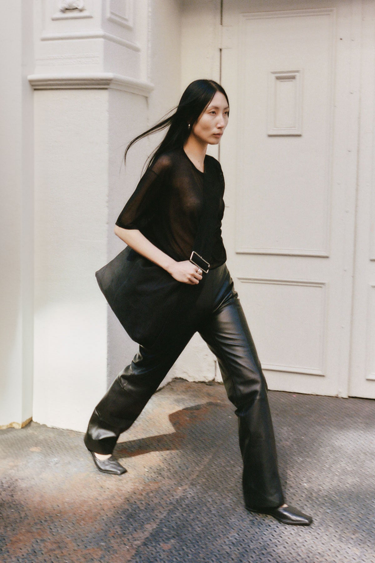 Leather Pants - Black