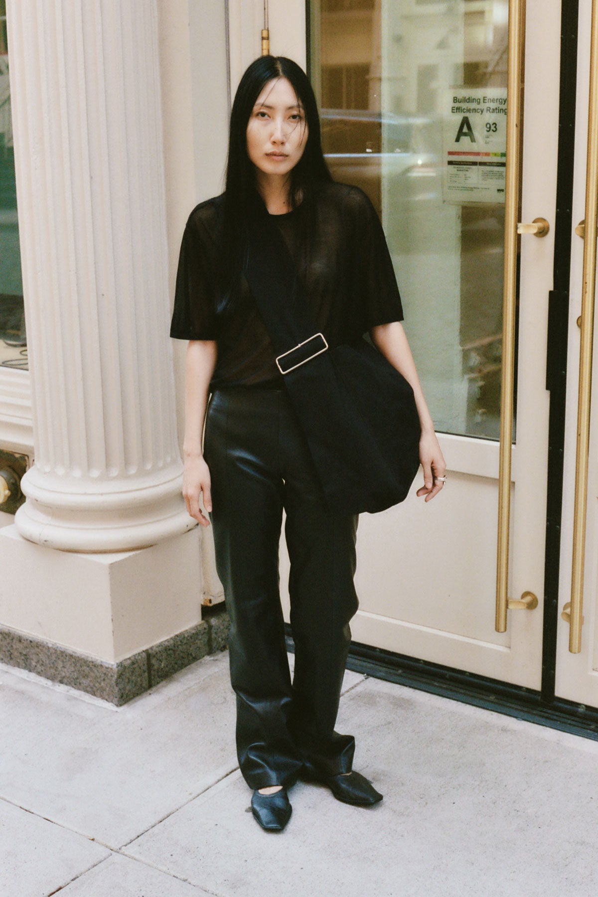 Leather Pants - Black