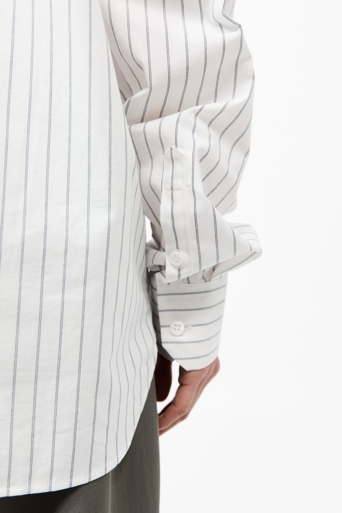 Homme Shirt - White Stripe