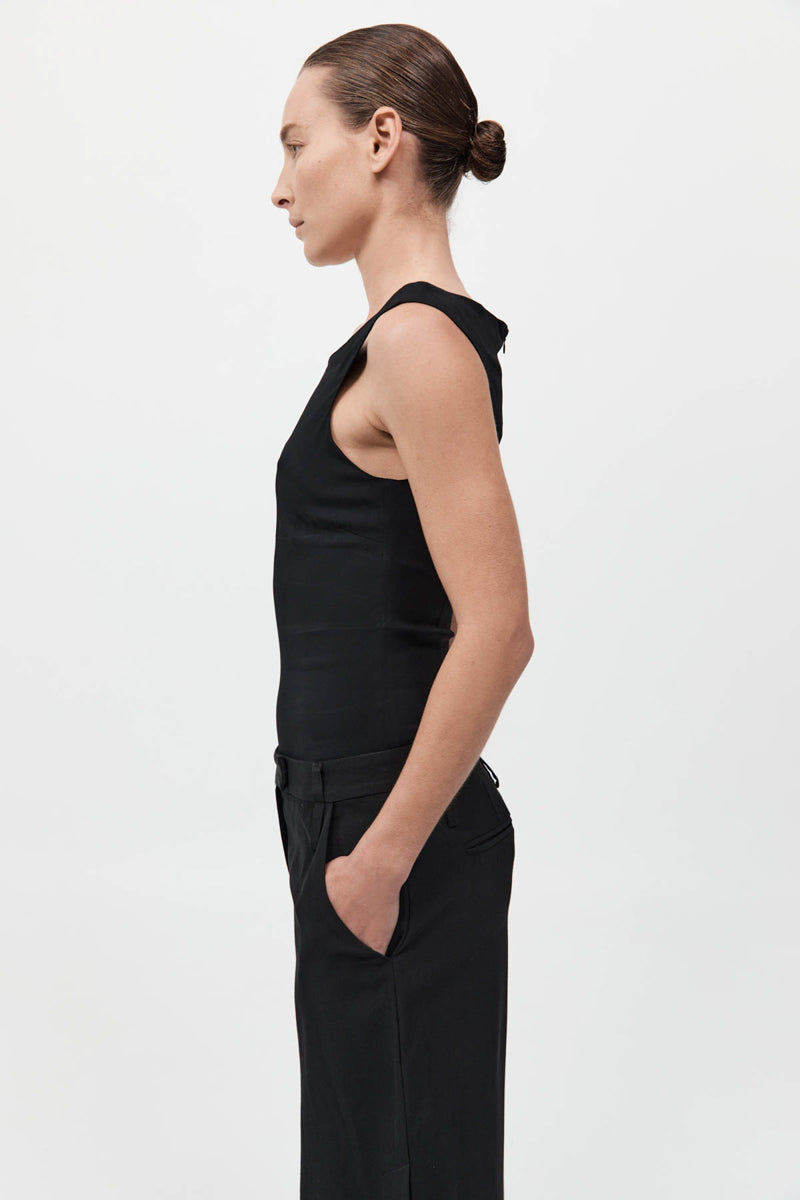 Slim Bateau Top - Black