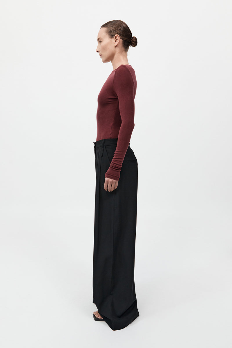 Double Loop Pants - Black