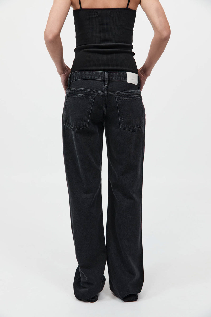 90s Low Rise Jeans 
by Outland Denim - Washed Black
