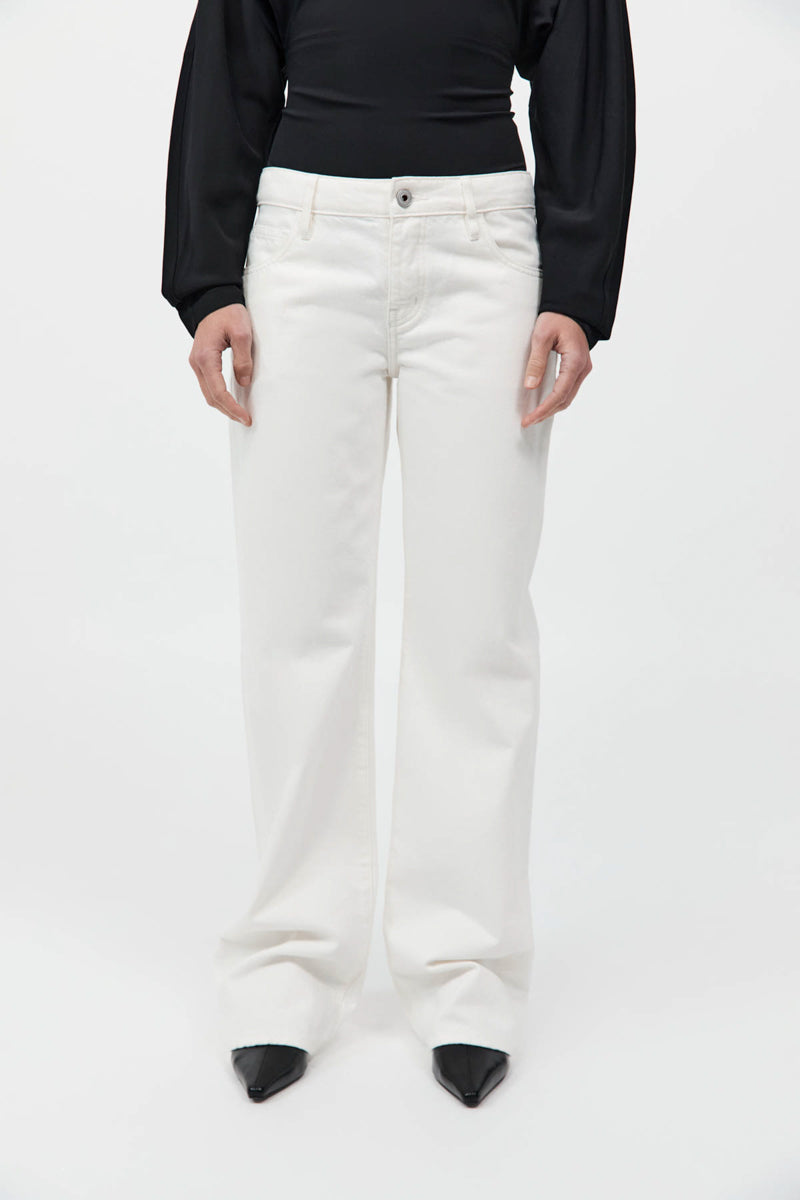 90s Low Rise Jeans 
by Outland Denim - White
