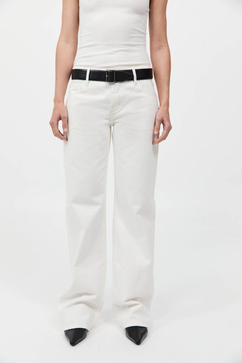 90s Low Rise Jeans 
by Outland Denim - White