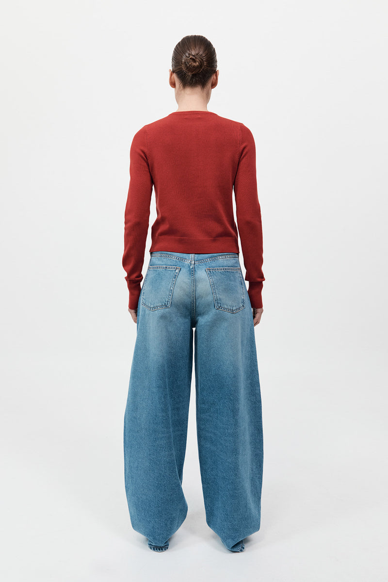 Mid Rise Balloon Jeans 
by Outland Denim - 90s Blue
