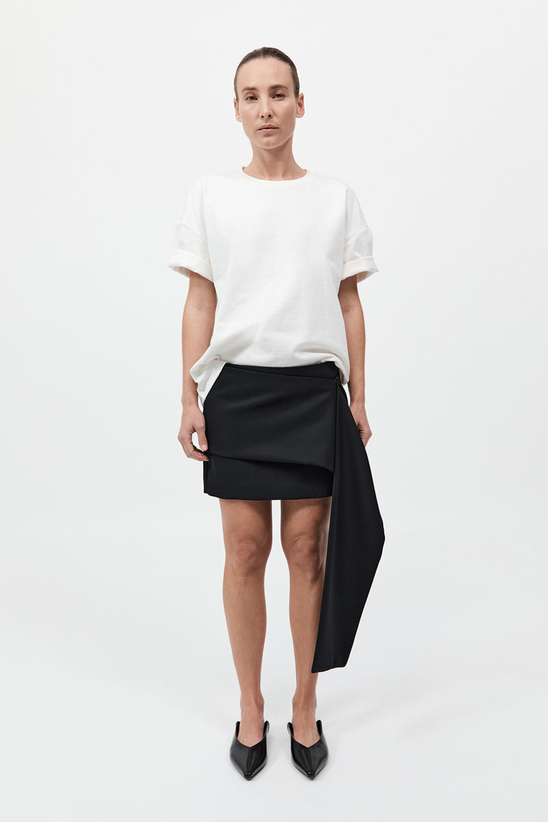Organic Cotton Relaxed Tee - White