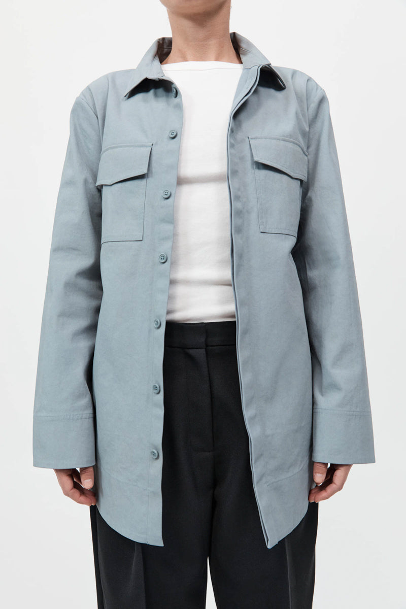 Utility Shirt Jacket - Glacier