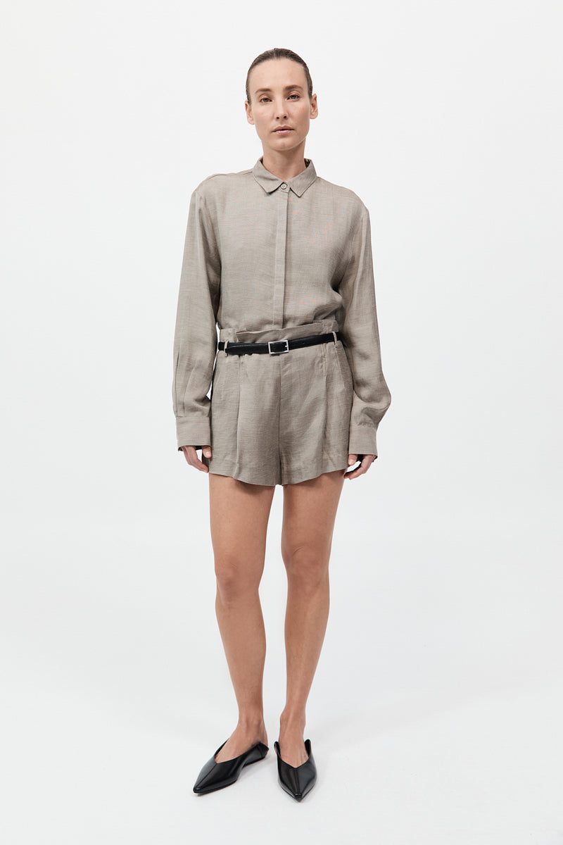 Melange Classic Shirt - Rye