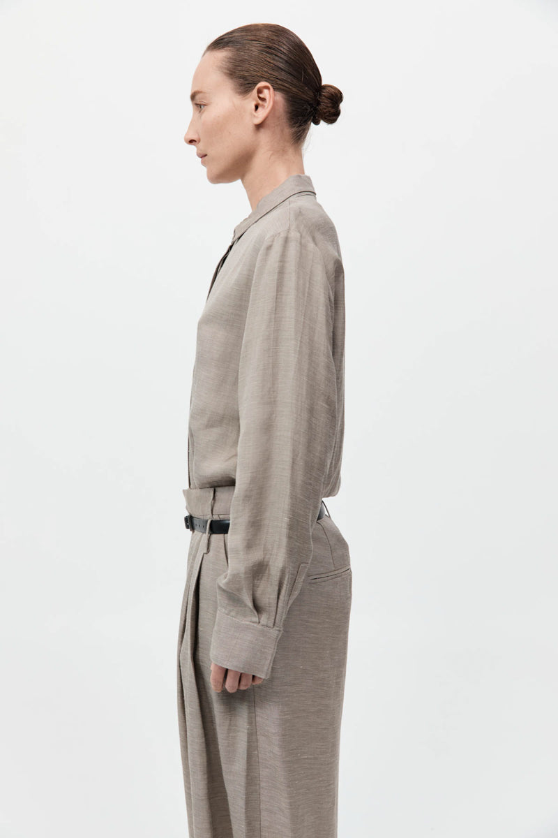 Melange Classic Shirt - Rye
