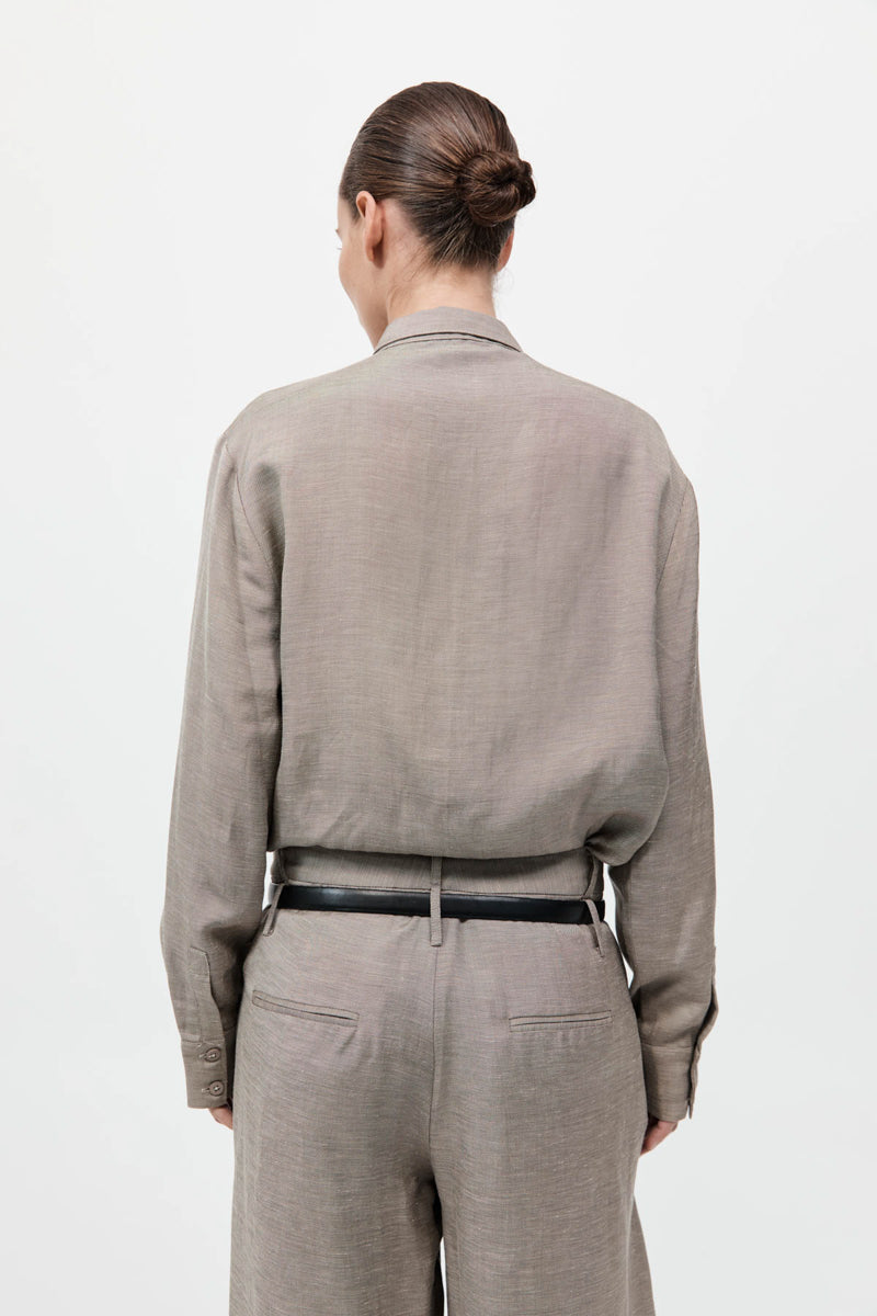 Melange Classic Shirt - Rye