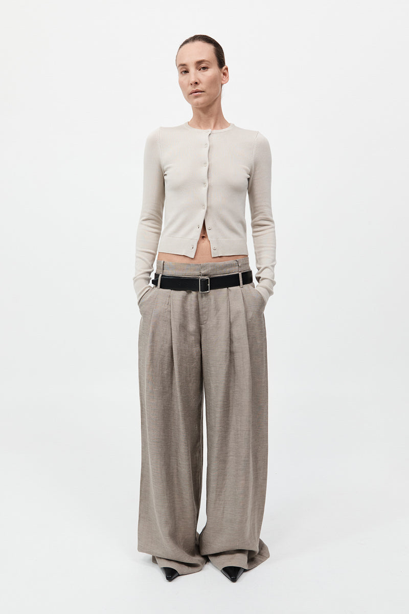 Classic Cardigan - Creme