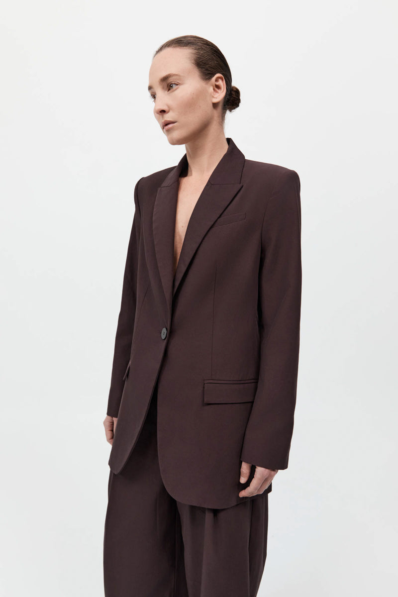 Classic Blazer - Port