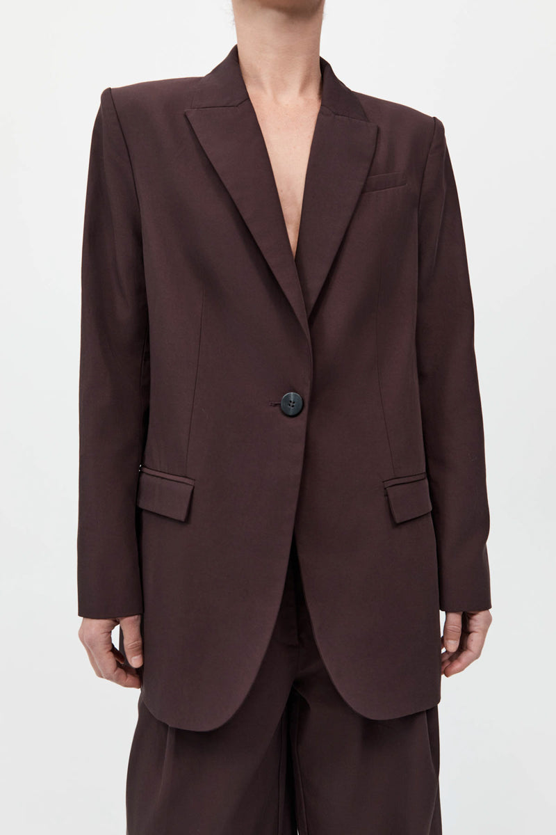 Classic Blazer - Port
