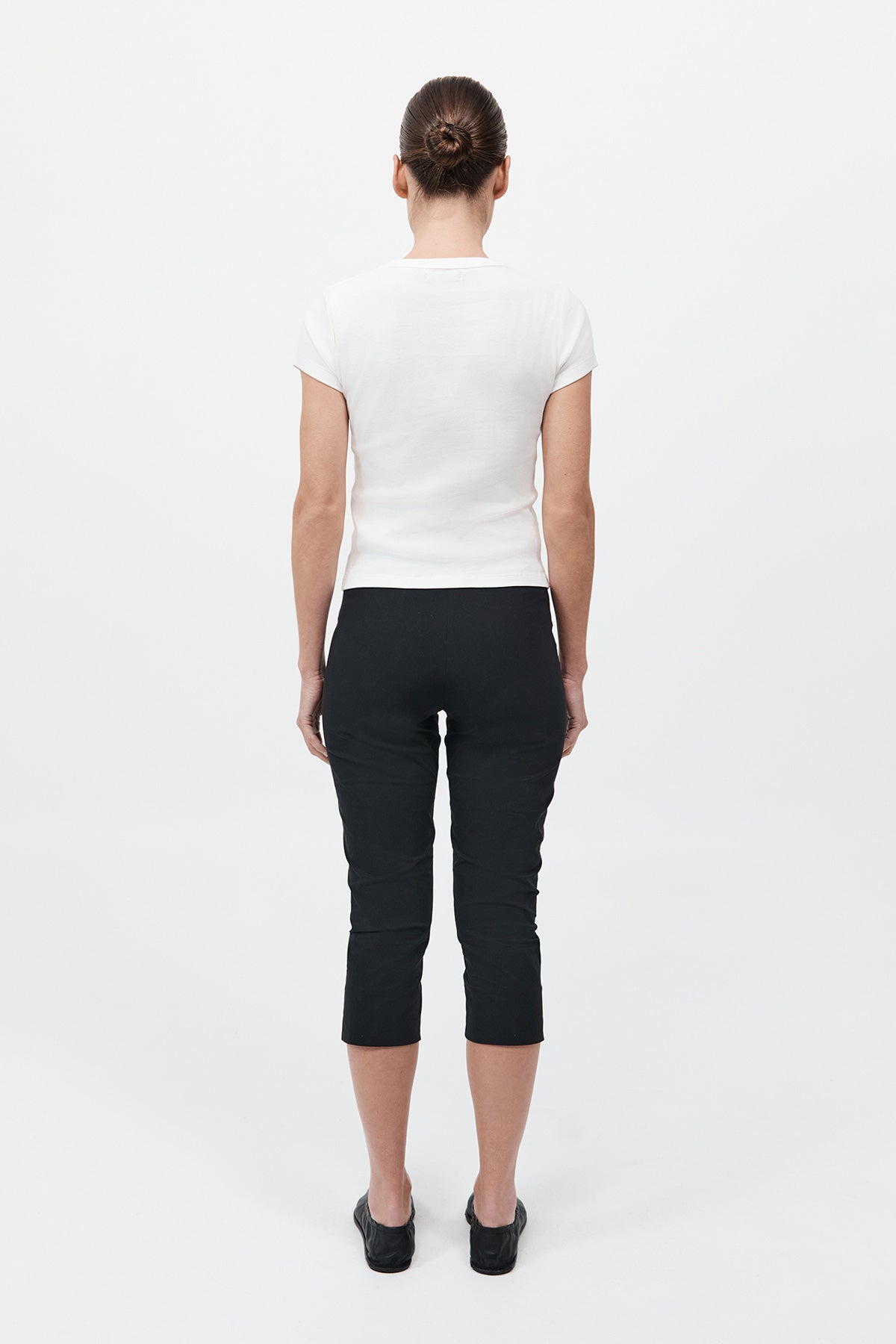 Slim Capri Pant - Black