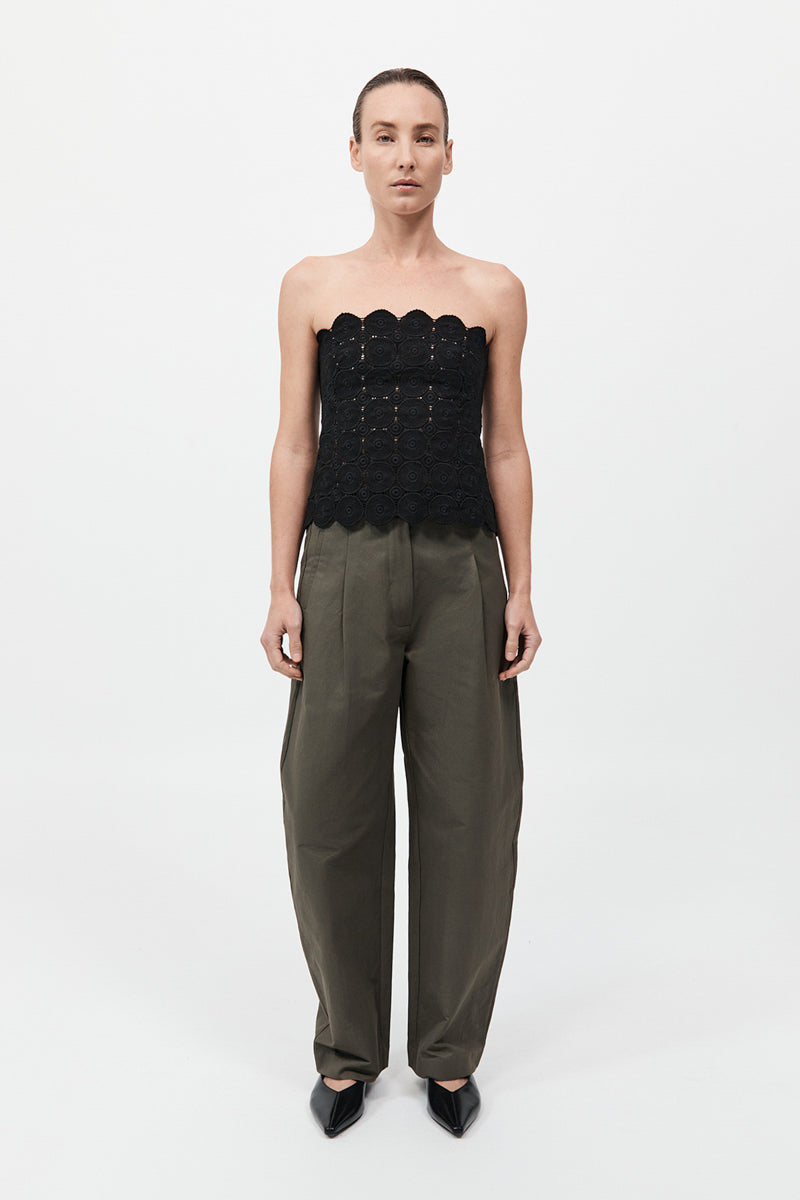 Doily Top - Black