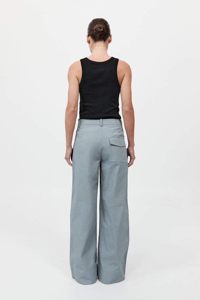 Utility Pleat Pants - Glacier