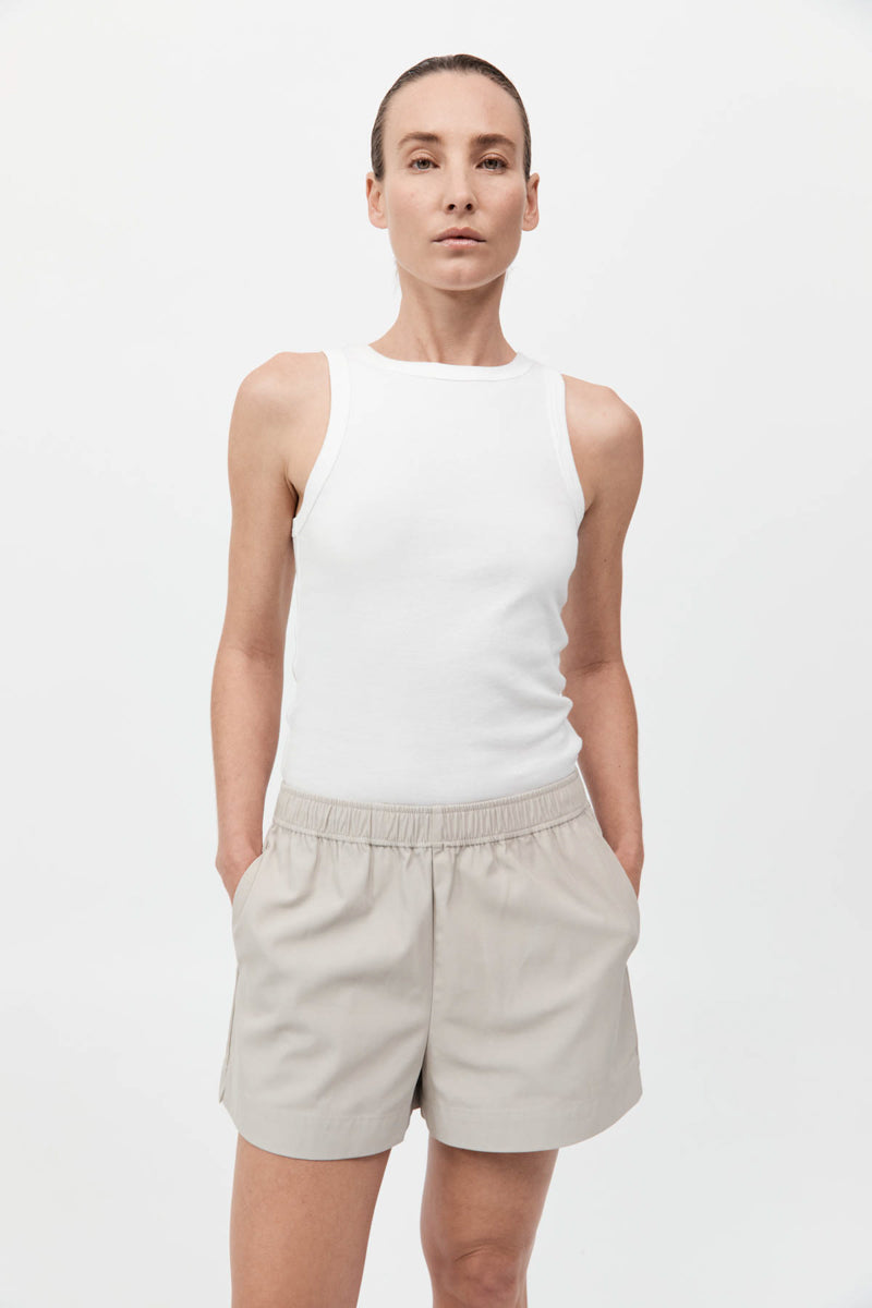 Relaxed Short - Creme