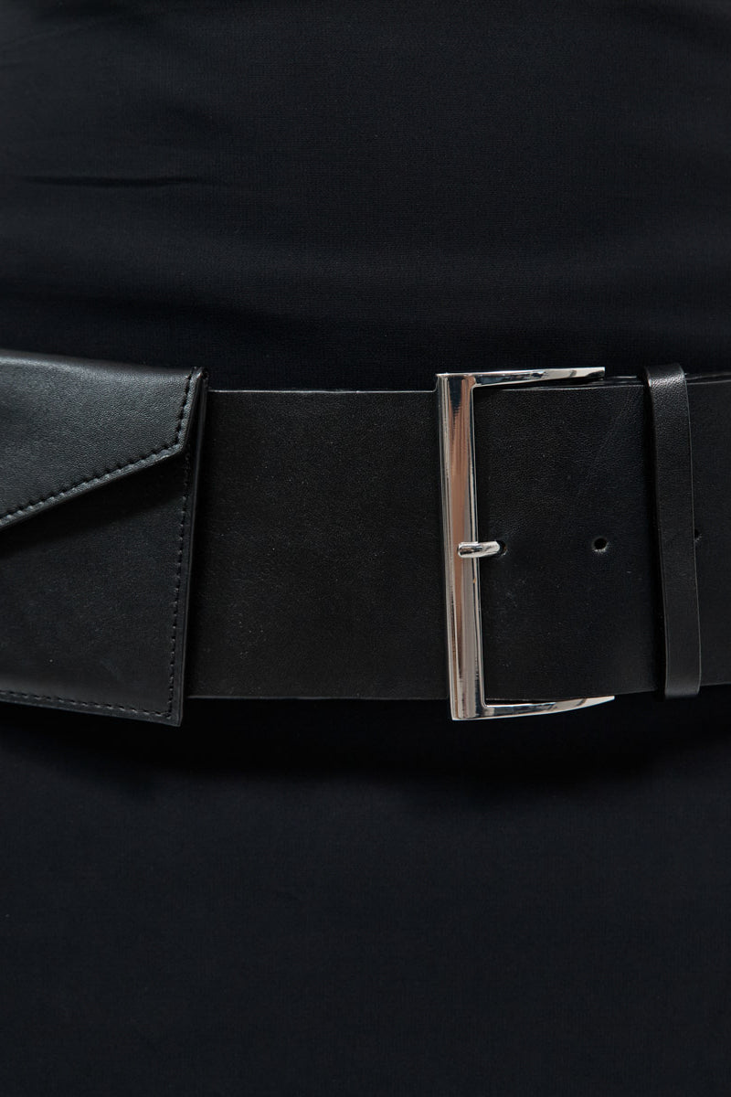 Wide Utility Belt - Black