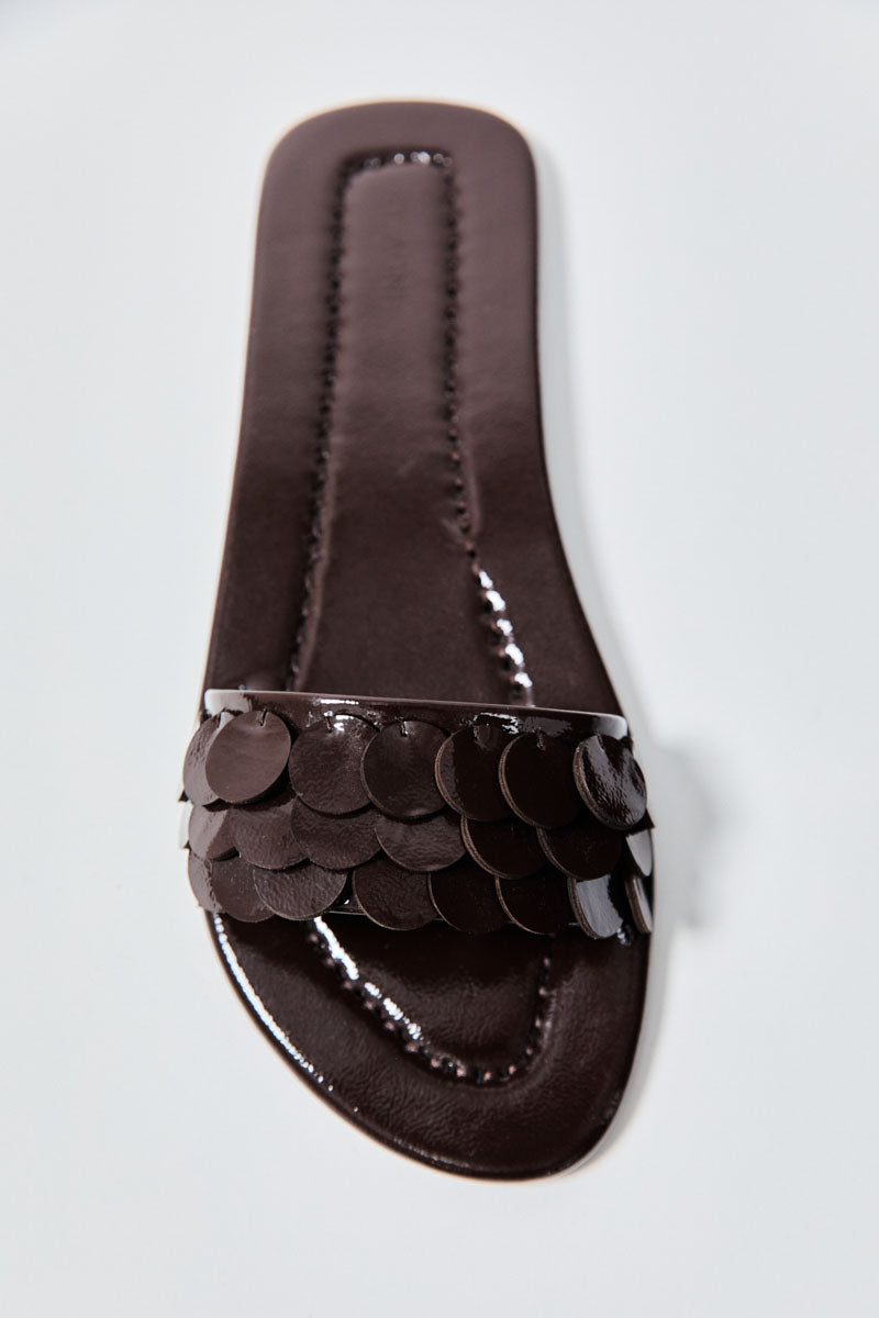 Paillette Slide - Patent Fudge