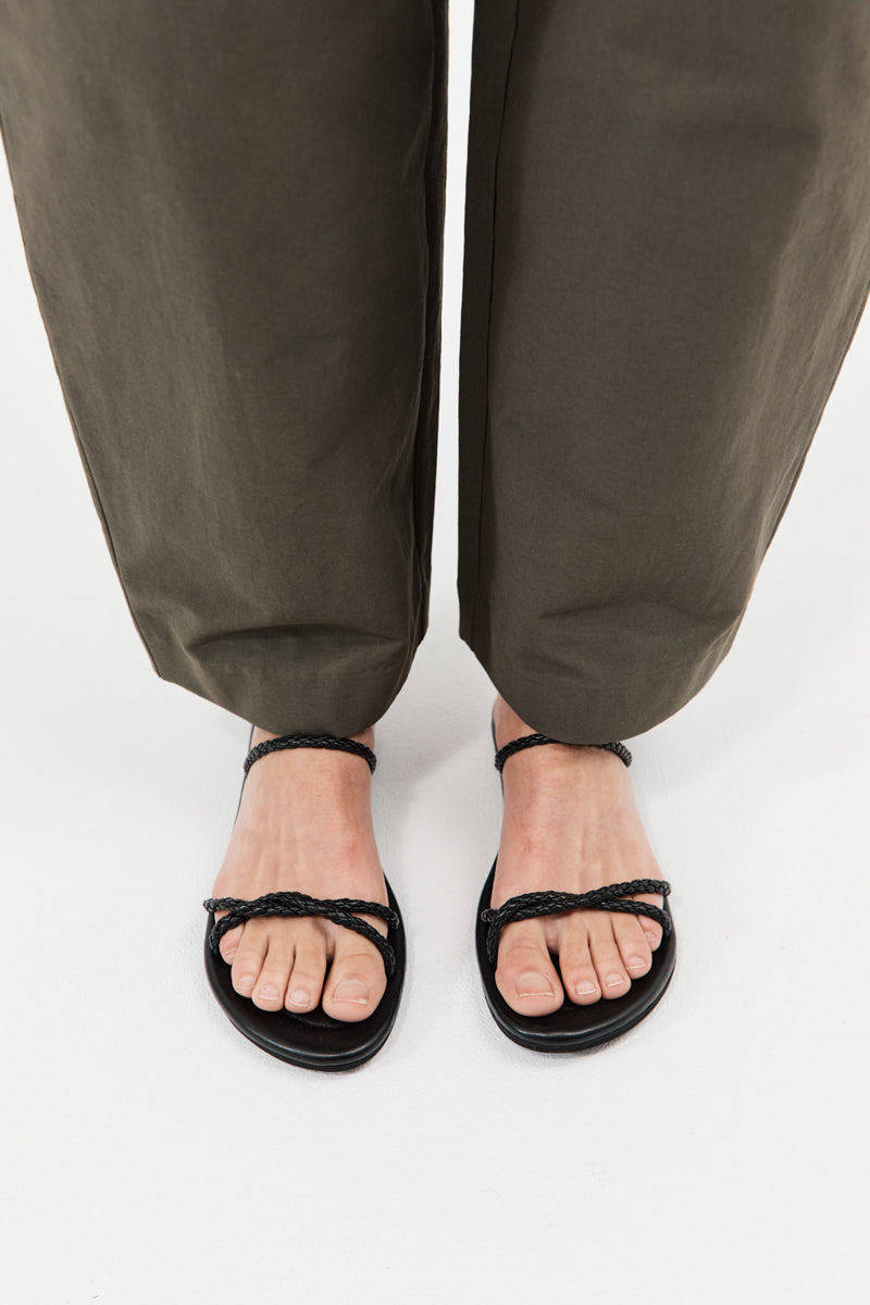 Woven Rope Slide - Black