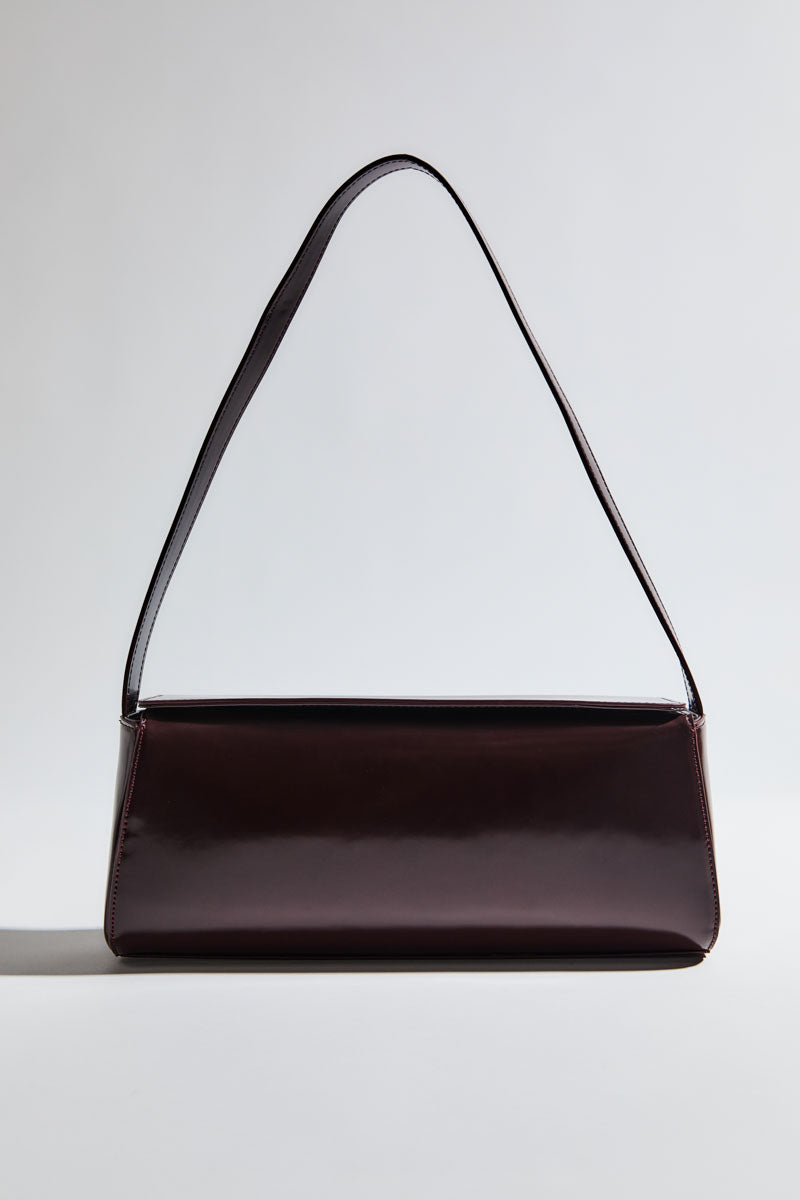 East West Baguette Bag - Bordeaux