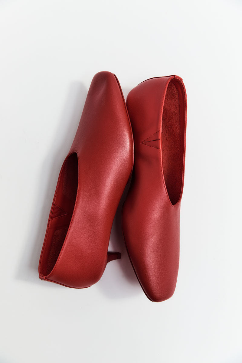 Soft Glove Heel - Rosso