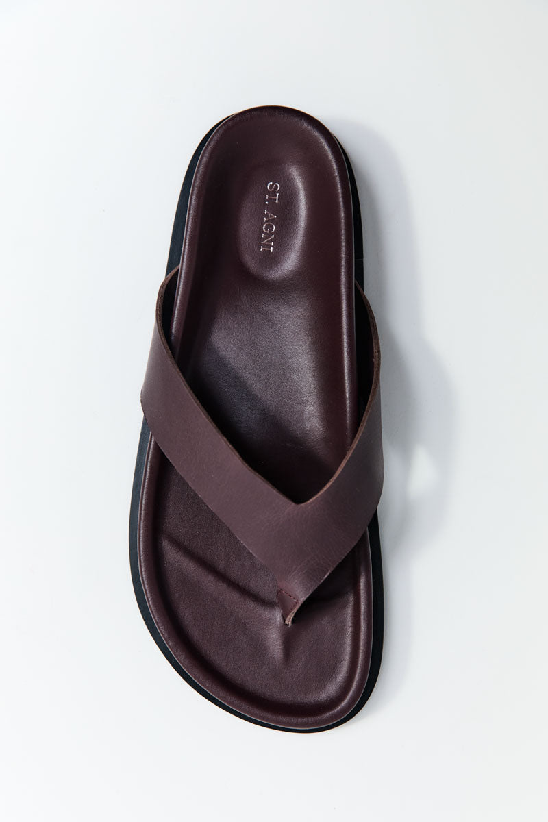 Thong Slide - Bordeaux