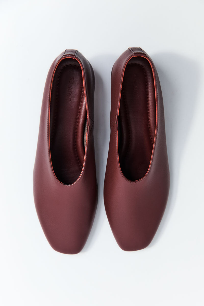 Soft Glove Heel - Plum