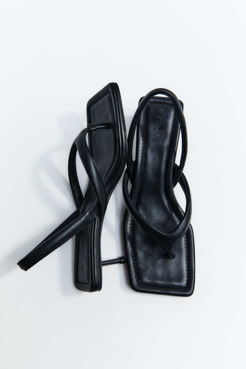 Thong Heel - Black