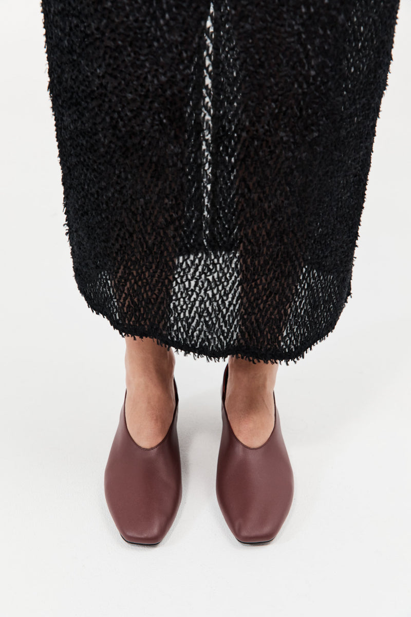 Soft Glove Heel - Plum
