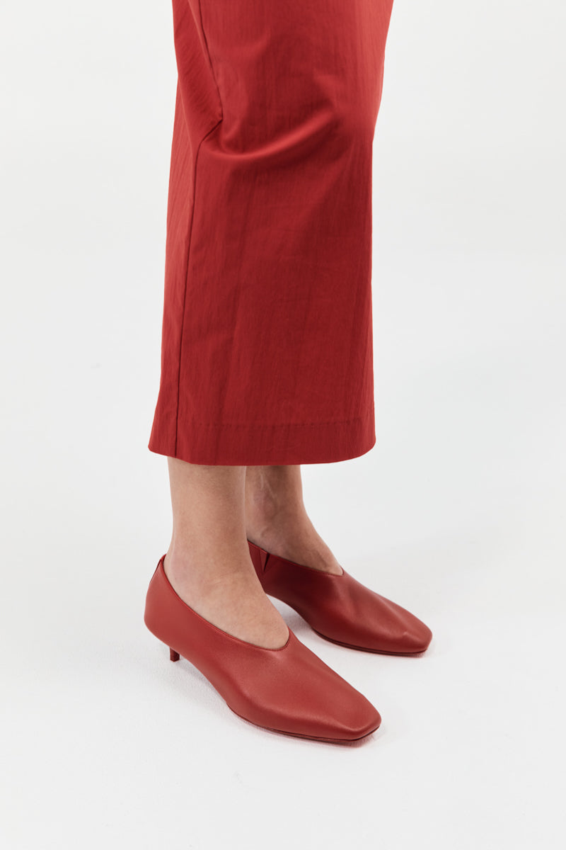 Soft Glove Heel - Rosso