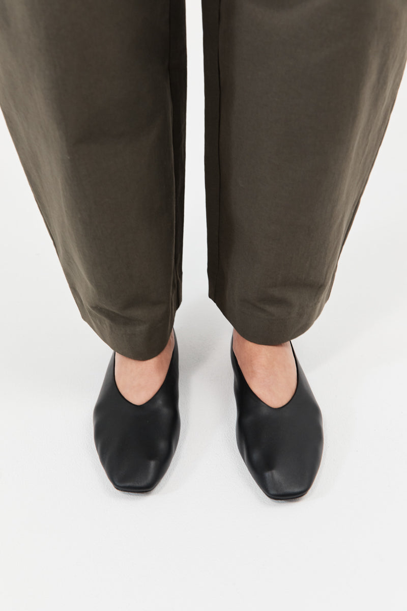 Soft Glove Ballet Flat - Black