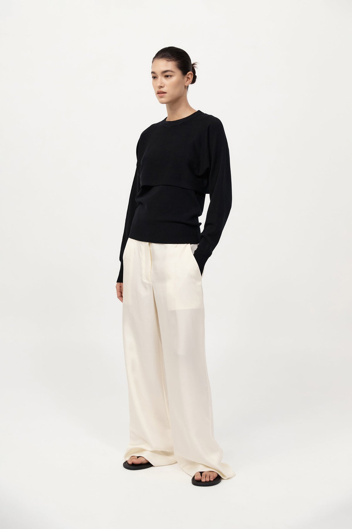 Two Piece Jumper - Black